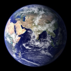 High Resolution Satellite Photograph Earth Eastern Hemisphere 2048x2048